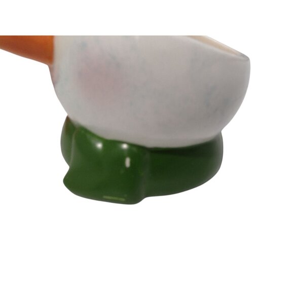 Vintage JCPenney Home Collection Ceramic Snowman Head with Candle in Box Holiday - Picture 5 of 5